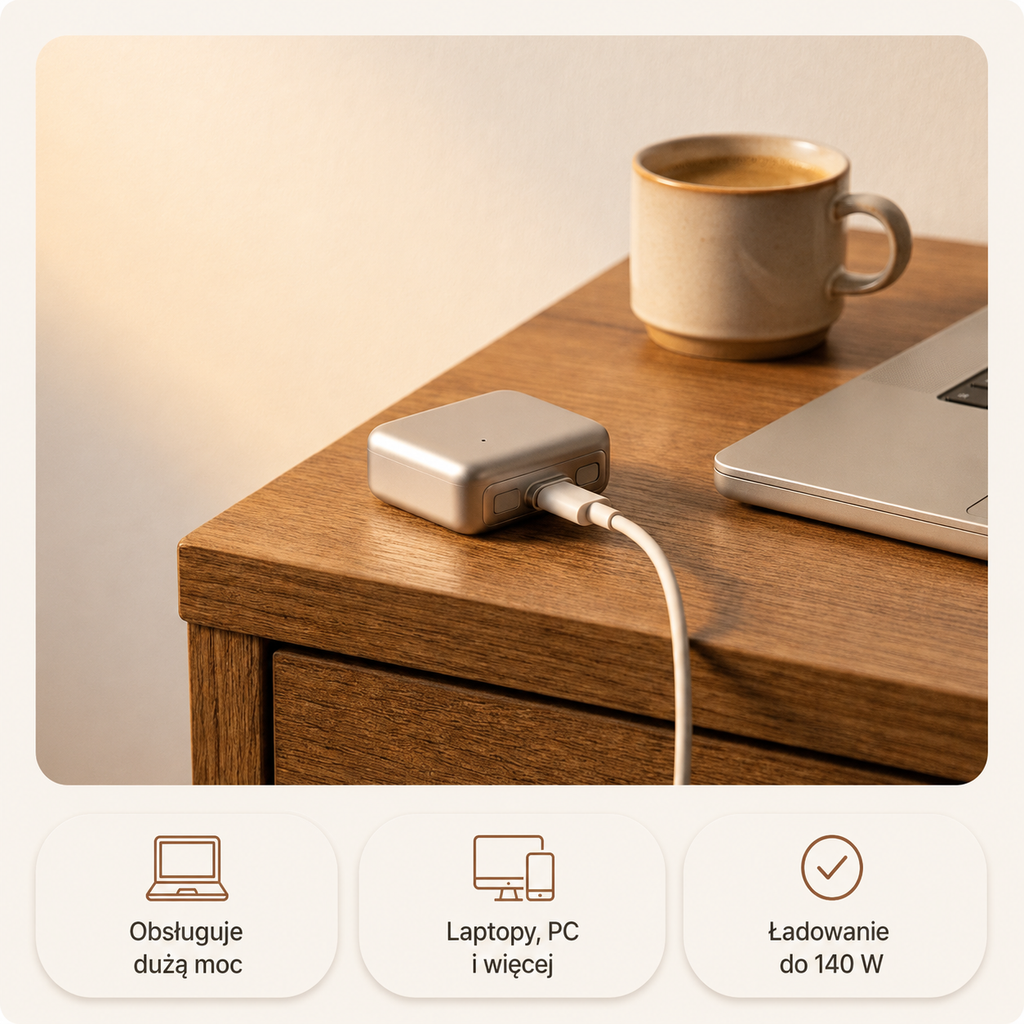 Bezpiczeny Inteligentny adapter (typ C)